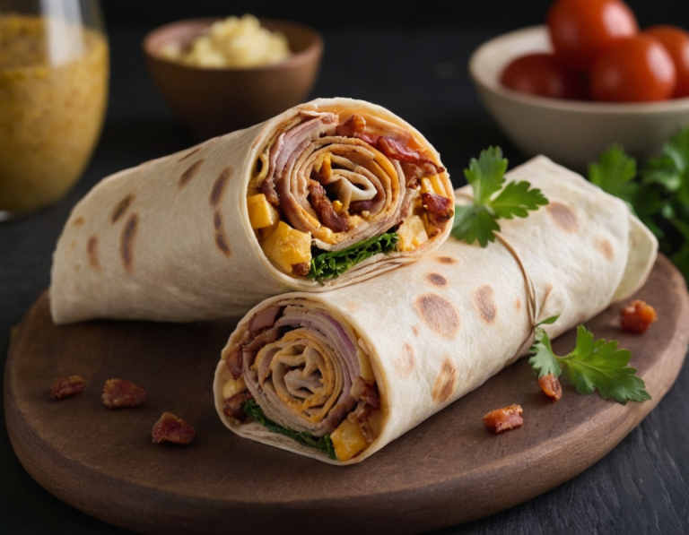 Cookout bacon wrap menu